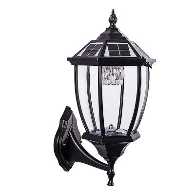 China LANDSCAPE Homes 2021 12V Super Bright Garden Light Solar Powered Wall Lights Outdoor Waterproof Outdoor Patio Lamp New Solar Powered Light for sale