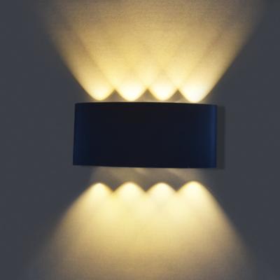 China Outdoor Courtyard L E D Lights Outdoor Exterior Lampara Eclairage Exterieur Lampara Pared Door RGB Wall Lamp for sale