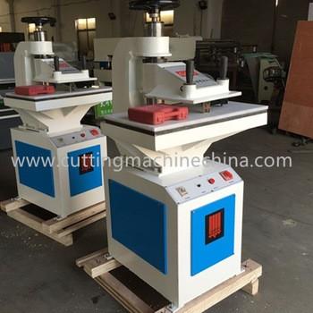 China Manual 10T Swing Leather Arm Press Die Cutting Machine for sale