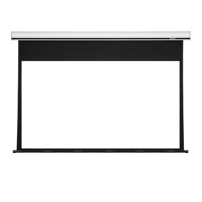 Chine Best Selling Ex-Factory Price Standard 100-Inch Electric Projection Screen 16:9 Electric Projector à vendre