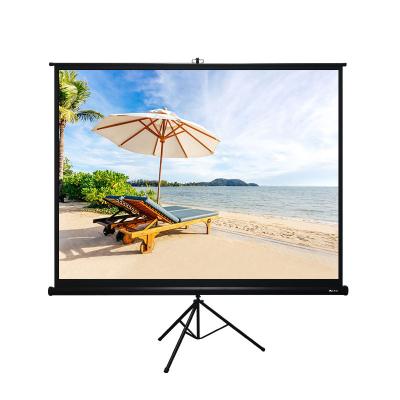 China ACME 100 inch portable outdoor tripod projector projection screen frame projector with stand holographic projector for sale