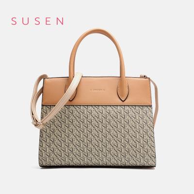 China 2021 Fashion Designer Handbags Tote Bags Wholesale Female Elegant Women's Classic Handbag Cross - Body SUSEN AOPIYA for sale