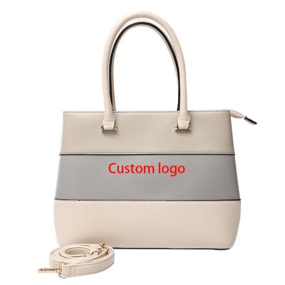 China Fashion Chrisbella Guangzhou 2022 High Quality Ladies Fashion PU Leather Handbags Tote Bags Women Popular Classic Handbags for sale