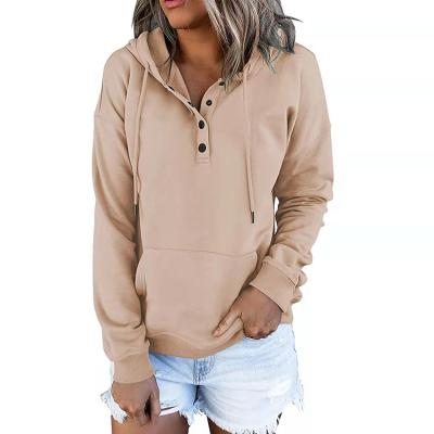 China Dropshipping Custom Breathable Sweater Women Pullover Hoodie China Supplier Anti-wrinkle Loose Pullover Hoodie for sale