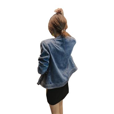 China Breathable Manufacturer Oversized Slim Street Style Casual Denim Jackets For Women for sale