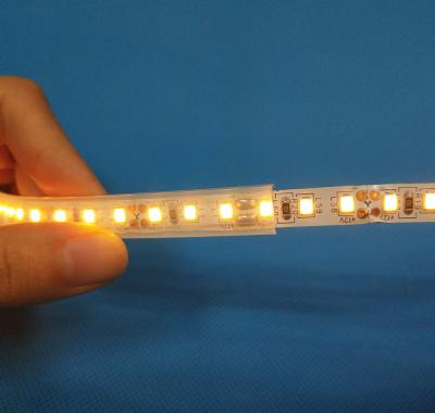 China 100% Silicone Rectangle Silicone Flexible Transparent Rubber Tube For 8mm PCB Led Strip Light for sale