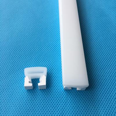 China US-N1817C 100% Silicone Cover Flexible Neon Lead Sleeve Diffuser Led Profile Channel For Led Strip PCB 10mm for sale