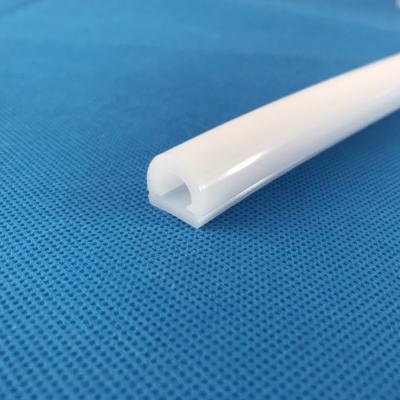 China 100% silicone feeding to US-N1315 13*15mm Bendable Top Sight Emitting Flex Silicone Sleeve Tube Neon Diffuser for 10mm led strip light for sale