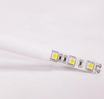 China For 10mm Led Light Factory Directly D Shape Silicone Milky Tube Rubber Hose For 10mm Led Strip for sale