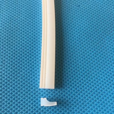 China 100% Silicone Feeding To US-NC0408 Flexible Silicone Cover Lead Diffuser Rubber Hose Led Profile Channel For Led Strip PCB 5mm for sale