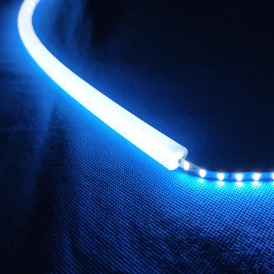 China US-N19D 19mm Diameter Silicone Soft Round Rubber Sleeve Hose 100% Silicone Neon Tube Without Led Strip for sale