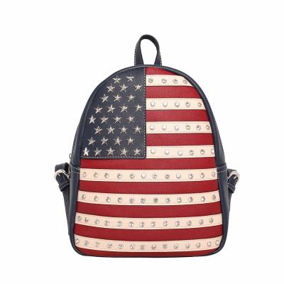 China 2021 Anti-theft Fashion Designer Luxury Women's PU Leather Concealed Carry Collection Backpack US04G-9110 for sale