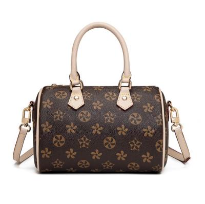 China New High Quality Printed Handbags Fashion One-Shoulder Messenger Ladies Handbags for sale