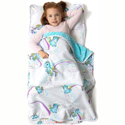 China Nap Mat Medium Kindergarten Lunch Sleeping Anti-Static Bag Kids Portable Anti-Kick Blanket Built-in Sleeping Bag for sale