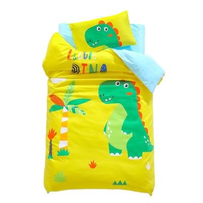 China AB version anti-static kindergarten 3 piece bedding set with cotton core 6 piece set with cotton baby nap comforter for sale