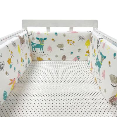 China Cartoon Manufacturers Sell Children's Bed Fence Customizable Size Four Seasons Baby Cotton Anti-collision Bumper for sale