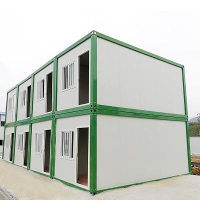 Cina Staff Container Dormitory Fully Assembled Mobile Ready Made Container House Philippines Sandwich Panel Prefab House in vendita