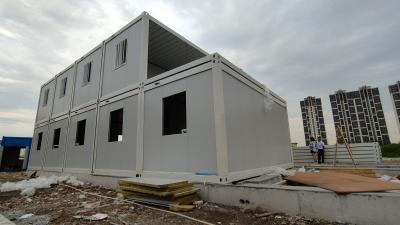 China BOXSPACE Casa de construção pré-fabricada Construção rápida Container de embalagem plana Escritório Dormitório Sítio de construção Casa pré-fabricada à venda