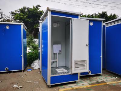 China Draagbaar metalen prefab toilet, EPS draagbaar container toilet voor buitenpark Te koop