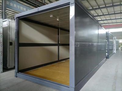 China Schnell zusammengebautes Klappcontainerhaus 20 Fuß mobile Modularkabinen Häuser zu verkaufen