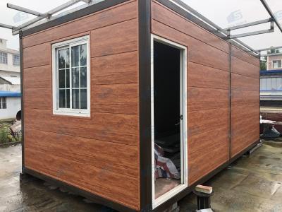 China Casas móveis modulares, casas de jardim de madeira, casas pré-fabricadas de aço com revestimento exterior à venda