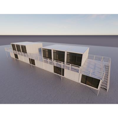 China Edificio modular prefabricado acumulable con perspectiva moderna en venta