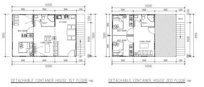 Cina Casella 3 camere da letto Container Home Wholesale China Mobile Prefab House Mobile House For Living Villa in vendita