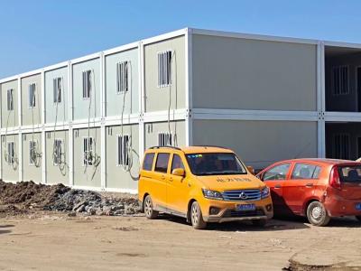 China Modulaire kantoorcontainer in Maleisië Gemakkelijk te monteren opvouwbaar gebouw Containerhuis Twee verdiepingen Container kantoor Te koop