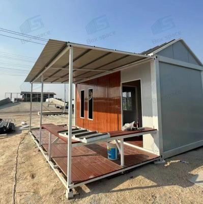 China Luxusmodulare Ferienhäuser in Versandcontainern, bereit zum Umzug in Prefab Mini-Haus mit Küche und Bad zu verkaufen