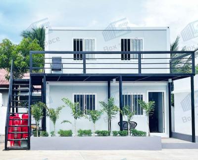 Cina Boxspace Affordable Container Homes Prefabricated Housing Units Energy-Saving Homes Stackable Prefab Houses in vendita