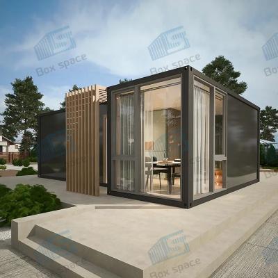 Cina Boxspace Container Resort Container Hotel Struttura modulare Casa per una camera da letto Due camere da letto Prefabbricata Container House in vendita