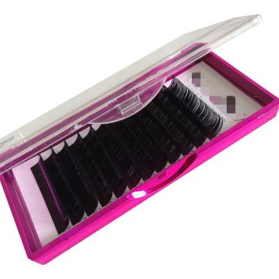 China Wholesale Synthetic Hair Jeule Slot Tips Ellipse Eyelash Extensions Synthetic Hair Flat False Eyelashes, Private Label Soft Flat Lash Ellipse for sale