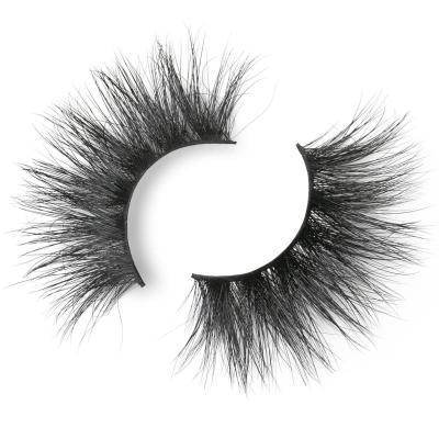 China Custom Brand Thick 25mm Mink Eyelashes Handmade Good Quality 3d Mink False Eye Lashes Own From Jeule for sale