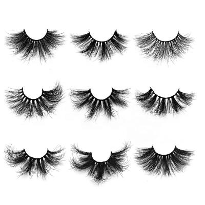 China Jeule Thick Custom Private Label Real Mink 25mm Lashes Extension Seller Packaging 5d Fluffy Mink Eyelashes for sale