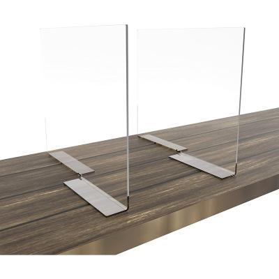 China Strong Clear Acrylic Shelf Dividers For Wooden Closet for sale