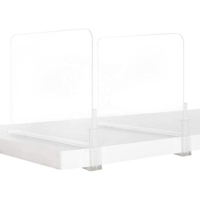 China Strong Acrylic Closet Shelf Divider and Separator for Storage and Organization for sale