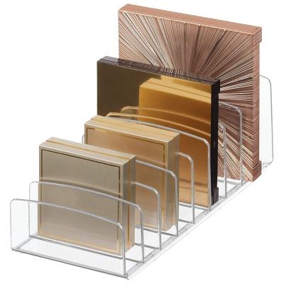 China Strong Acrylic Organizer Dividers Makeup Palette Holder for sale