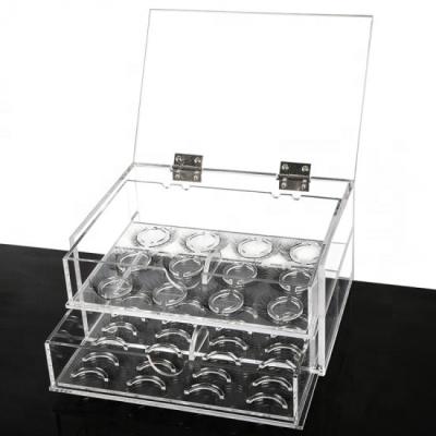 China Strong Acrylic False Eyelash Extensions Showcase Eyelash Box for sale