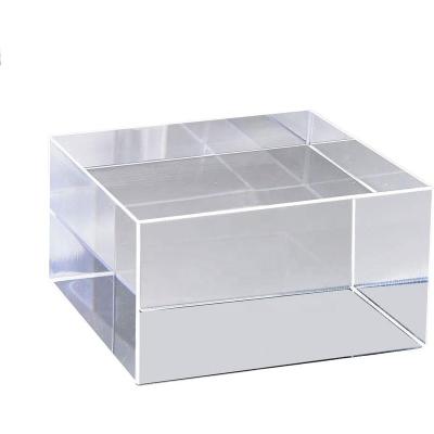 China Strong Jewelry and Small Collections Display Riser Acrylic Block for sale