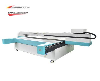 China Indoor Outdoor Advertising Printing Size L3200mmX W2000mm Colorful UV Flatbed Digital Inkjet Printers for sale