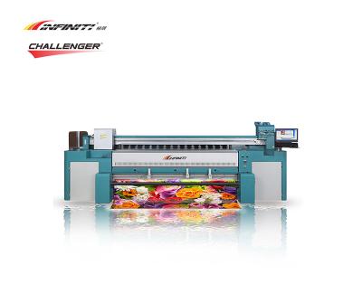 China FY-2300TX/D8 indoor outdoor advertising roll to roll directly to fabric printing machine dye sublimation textile inkjet printer for sale