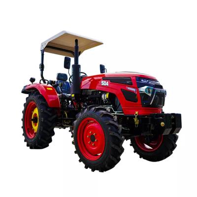 China Cheap Ariculture Farm Tractors 50HP 4x4 For Sale Type Certificate Germany Max Diesel Power Engine Wheel Original Color Gear PTO Steering for sale