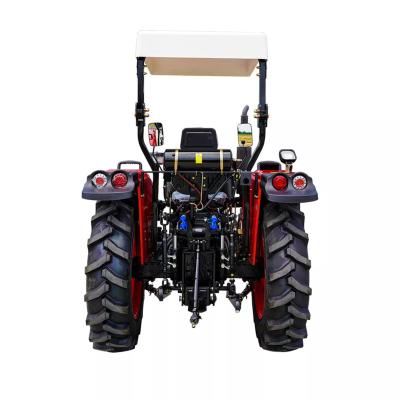 China Ariculture 4WD Mini Garden Tractor Agriculture Farm Tractor 50HP 60HP Contract Tractor with Front Loader and Backhoe for sale