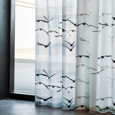 China Pure Luxury Anti-Static Blackout Printing Curtain Fabric Shower Noise Reduction Curtain Fabric Luxury Blinds Shower Curtain Fabric for sale