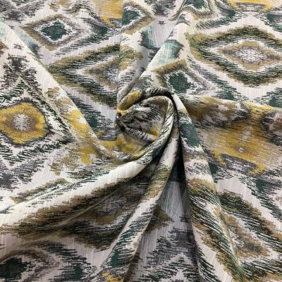 China New sofa breathable fabric jacquard sofa price per meter jacquard upholstery fabric chenille jacquard sofa metallic fabric for sale