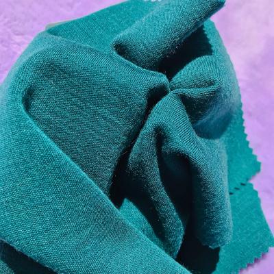 China Anti-Static Wool Fabric High Quality Knitting Knit Fabric By The Yard For Children's Clothing Fabrics Knitted for sale