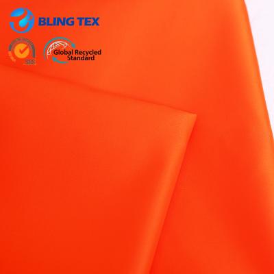 China Chinese Supplier Certification Anti-Static Eco-friendly Soft Touch Customized Color Stock Fabric 65D*65D 190T 210T Polyester Taffeta for sale