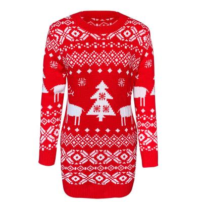 China Autumn and winter anti-shrink knitwear women's Christmas theme multi-functional sweater of the news for sale