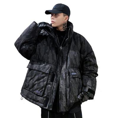 China Taiwang men's fashion QUICK DRY men's clothing down jacket 2021 winter new coat letter printed looseMen's down coat for sale