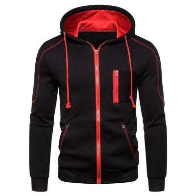 China Anti-Wrinkle Wholesale Price Men's Casual Tracksuit New Design Hoodies Fashion Zipper Coats for sale